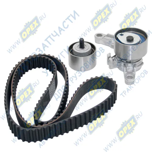 MV-84102B Комплект натяжения ГРМ Волга,Газель (дв.Крайслер) натяжитель,ролик,ремень MV-Parts1