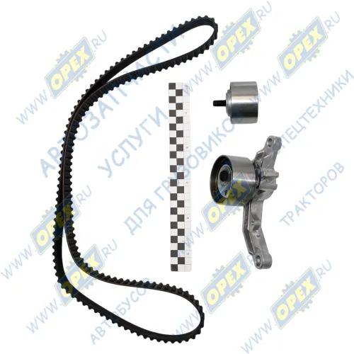 MV-84102B Комплект натяжения ГРМ Волга,Газель (дв.Крайслер) натяжитель,ролик,ремень MV-Parts2