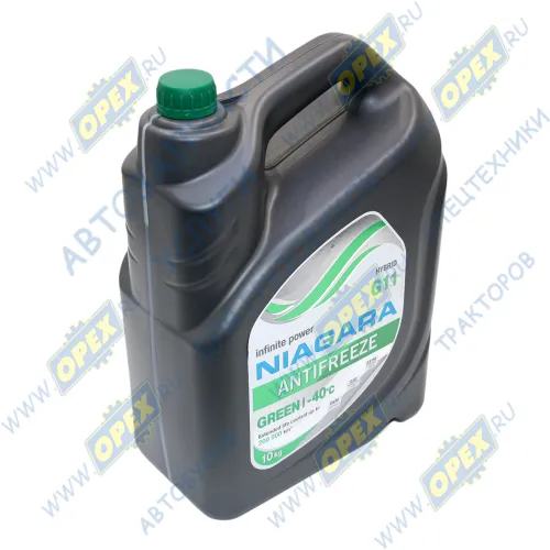 1001002012 Антифриз зеленый G11 -40С (10кг) NIAGARA