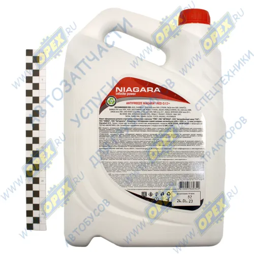 1001001011 Антифриз красный -40С (5кг) G12+; карбоксилатный NIAGARA2