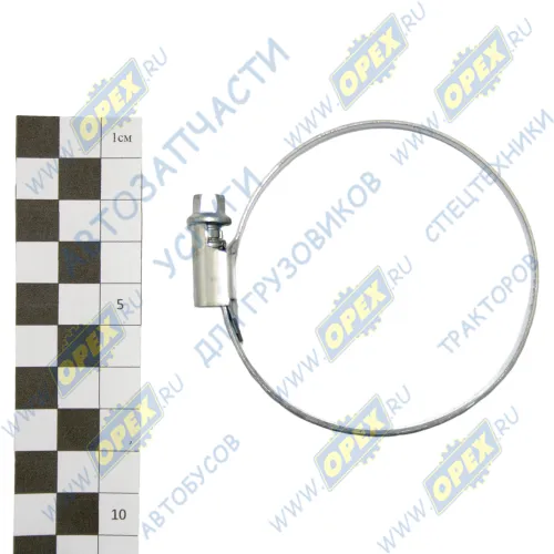 01263565060 Хомут червячный ф50-70 мм; W1 (оцинковка) Norma1