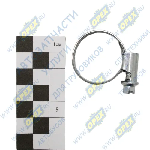 01263565021 Хомут червячный ф16-27мм (винтовой) Norma1