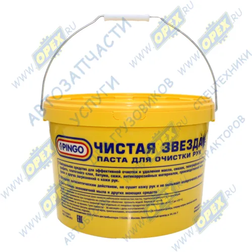 85010-0 Паста для очистки рук (очиститель рук) ведро 7кг; "Чистая звезда" PINGO1