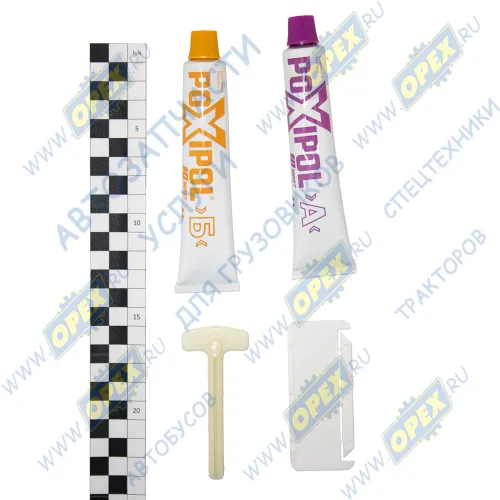 269 Холодная сварка (клей) прозр.; красная уп. 70мл Poxipol1