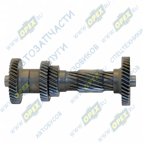 PR.3302-1701310 Вал промежуточный КПП ГАЗ-3302,Газель (36зуб.) без подшипников PRAVT