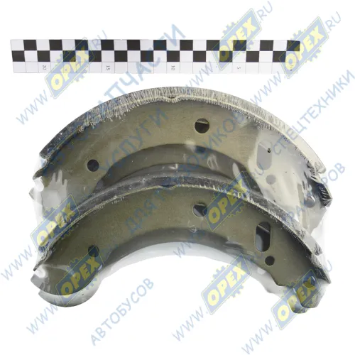 PR.3302-3502090 Колодка тормозная L=360; S=70 задняя с накладкой (комплект 4шт) Соболь,Газель,Бизнес,Некст PRAVT1