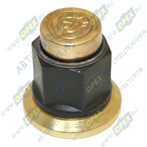 WG9003889160 QN Гайка С/И M22x1,5 h=37 К=32 с упорной шайбой болта колесного (шпильки) задн./передн. Закрытая QINYAN