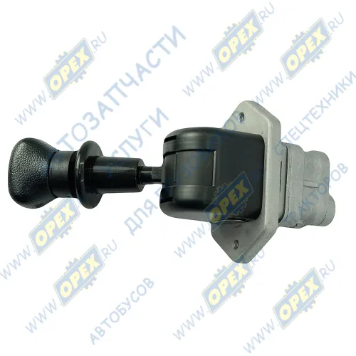 0610-231000 Кран тормозной MAN,МАЗ,КамАЗ обратного действия с ручным управлением DAF LCV (1970-2020), MAN LCV (1970-2020); 81523156113, вертикальный R-TRUCK1