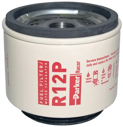 R12P Фильтр топливный сепаратора навинч.; Ø77х61 (M18х1.5); Racor серия 120A; 30 мкм Racor