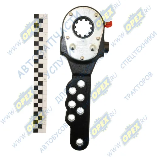 RA0274 Рычаг тормозной (трещетка) (мех.) универсальный; (ф38 мм; шлицы-10); 120/135/150/165/180/195/250 BPW (1970-2020) RAPIT1