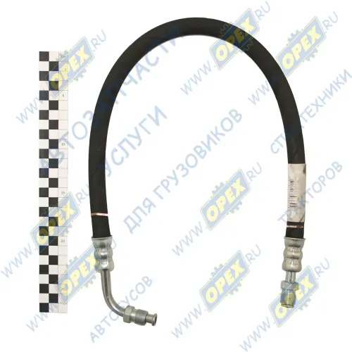 RG33097-3408150 Рукав ВД (шланг) L=685 Ш=М16+К17/Ш=М16+К17 1 фитинг 90 гр. ГУРа прямой нагнетательны Riginal1