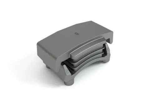 940-81962100554 Подушка задней рессоры правая сторона MAN TGA 2000-2006,TGS/TGX 2007-> MAN LCV (1970-2020) Rostar