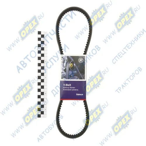 AVX13-925SF Ремень клиновой 13x925 МB,RVI,Volvo,Audi 80/100/200 2.0-2.3 82-95,Mazda 323 1.7D 86> LAND ROVER / MAZDA / MITSUBISHI / NISSAN / MB MB/MBO (1970-2021); зубчатый Rubena1