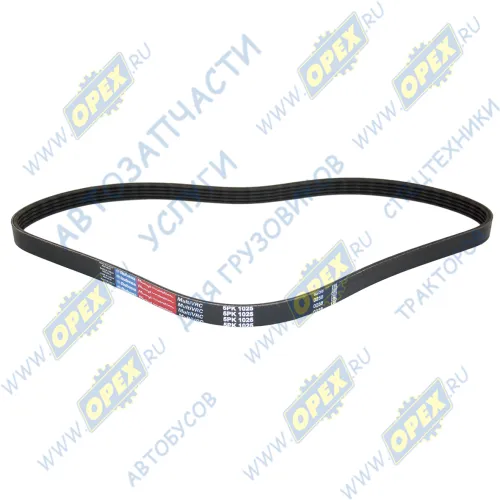 5РК-1025 Ремень поликлиновой 5РК1025 ЯМЗ-650,651 привода генератора FORD Escort VII 1,8TD 2/95-2/99,MAZDA 626 V 1,9/2,0 5/97->,TOYOTA Avensis 2,0 9/97-10/00, O Rubena