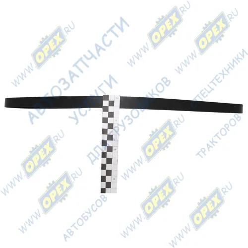 6РК-1370 Ремень поликлиновой 6РК1370 привода вентилятора ЯМЗ-534,536, CITROEN // DODGE // FIAT // MITSUBISHI // OPEL // PEUGEOT; ГАЗ дв.ЗМЗ-406 с ГУР Rubena2