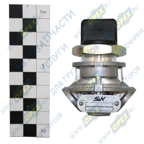 SK-3170079-01 Клапан управления рулевой колонки 2 выхода М10х1 КАМАЗ BPW (1970-2020), DAF LCV (1970-2020), MAN Bus (1970-2020), MB LCV (1970-2020); 0019975036 S&K1