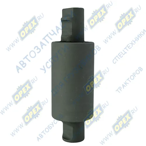 030.151 Шарнир (РМШ) ф45,5х80 в сб. с пальцем ф25х140 2 выточки лыска рессоры VOLVO FE6 (1970-2020) Sampa