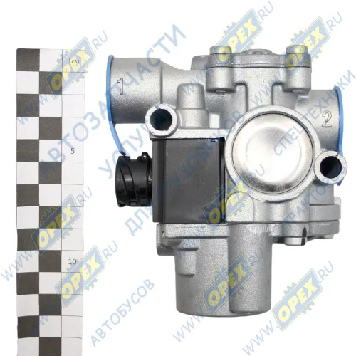 096.446 Кран модулятор ABS тягача, байонет (DIN)72585, DAF LCV (1970-2020), IVECO LCV (1970-2020), VOLVO FH12 (1993-2020) MAN Bus (1970-2020), MB Accelo (2003; 0044296544, 4721950580 ,4721950020 ,4721950560 ,4721950160 K038438N50 Sampa1