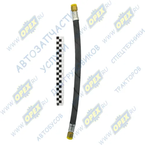 041.187 Шланг тормоз. ф13 L=500 Г=М18+К22/Г=М18+К22 VOLVO SCANIA N Bus (2004-2020) SCANIA T Truck (2003-2020); 815442 Sampa