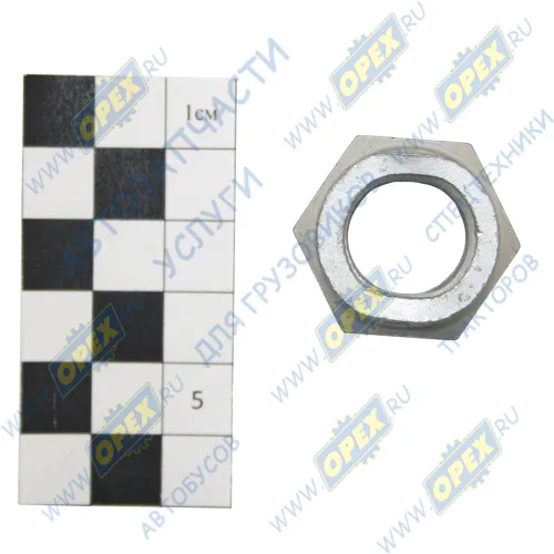 104.183 Гайка DIN980 М18х2 h=17 К=27 самоконтрящаяся Sampa1