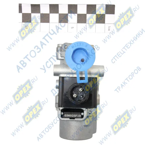 096.446 Кран модулятор ABS тягача, байонет (DIN)72585, DAF LCV (1970-2020), IVECO LCV (1970-2020), VOLVO FH12 (1993-2020) MAN Bus (1970-2020), MB Accelo (2003; 0044296544, 4721950580 ,4721950020 ,4721950560 ,4721950160 K038438N50 Sampa2