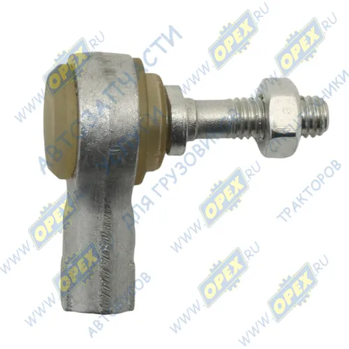 080.124 Наконечник тяги крана уровня пола првый Рвнутр=М6х1/M6х1 L=27 RENAULT RVI Kerax (2000-2020) Sampa1