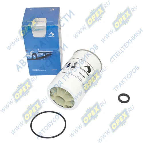 065.240 Фильтр топливный сепаратор A=93 H=174 G=1-14 UNS без колбы КамАЗ-4308 (дв.Cummins B5.9); WK 940/36 x Sampa