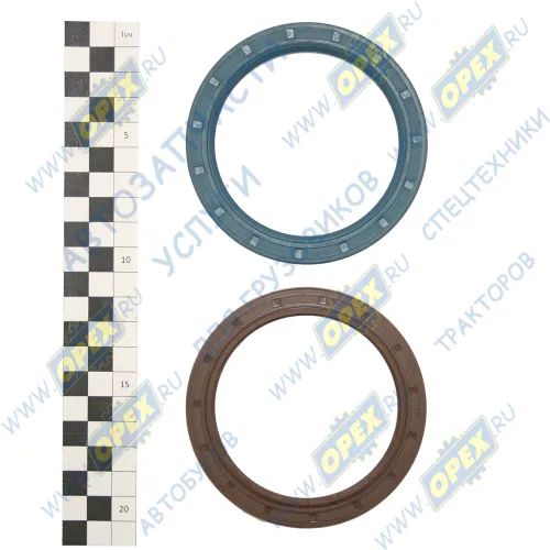 06.56279.0331 Сальник (манжета) 75х95х10/9,5 хвостовика редуктора FPM WD DAIMLER NKW; (к-т внешй+внутр) Shaanxi1