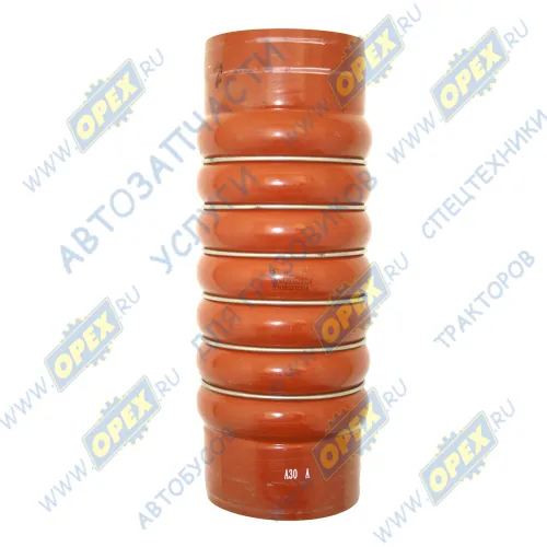 DZ9X259535024 Шланг (патрубок) ф100х110 L=300 (гофр. в метал. кольц.) радиатора впускной SHACMAN X6000 Shaanxi1