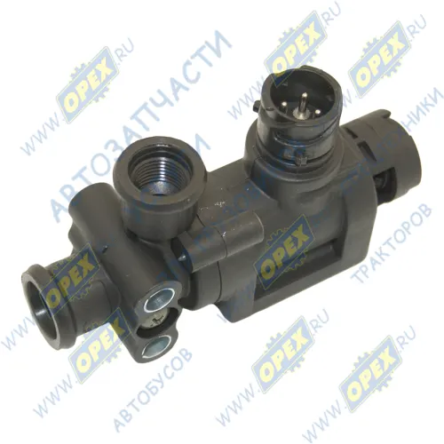 DZ97189716021 Клапан электромагнитный (ПВХ) L=125, 2 вых. М16х1,5, байонет DIN72585 SHAANXI X3000/M3000; 81.521606115 Shaanxi