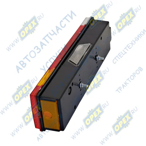 DZ95189811211 Фонарь задний левый X3000/X5000/L3000 (фишка сбоку); 81.25225.6465 с подсветкой номерного знака разъем Schlemmer 6 конт. сбоку Shaanxi1