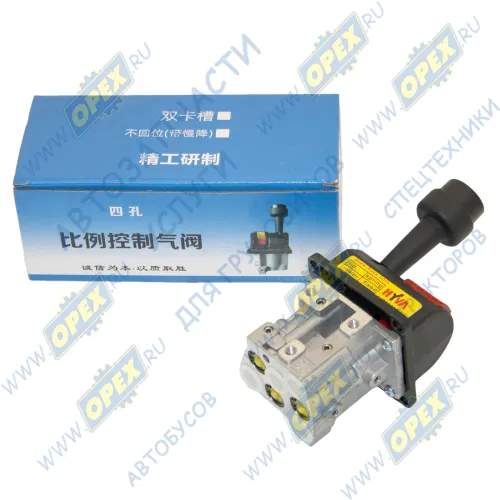 14750667H Кран подъема кузова (3 выхода) HYVA; 3 выхода  (BKQF34) Shaanxi