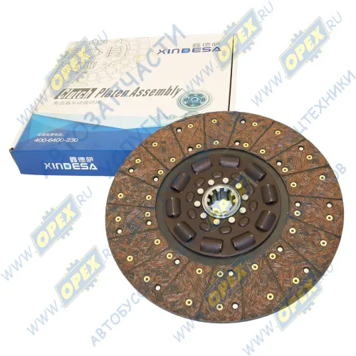 AZ9114160020 Диск сцепления DAF 430GTZ, 2"-10N DAF 65CF 75 CF 85 85CF 95 95XF IRISBUS MAGELYS IVECO SISU" Shaanxi