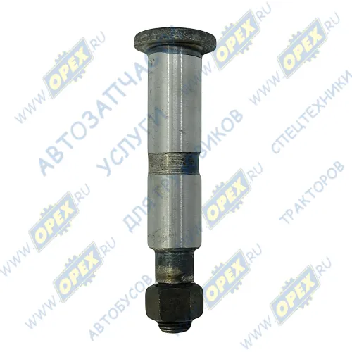 1106629200011 Палец резьбовой ф25х133 L1=126 М16х1,5 Р=18 плоск. голов. с лыской отв. М10х1 в сб. с гайкой рессоры передней FOTON 1069/задней 1099 Shaanxi