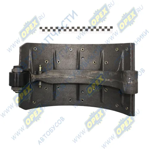 DZ90149346077 Тормозная колодка в сборе с накладкой (ширина =220мм) Shaanxi2