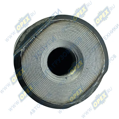 1106629200004 Палец ф25х134 2 выточки 2 лыски торц. отв. М10х1 рессоры передней FOTON 1061,1069,1089,1093,1099 Shaanxi2