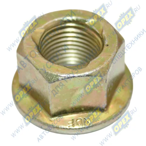 DZ9003100000 Гайка DIN6923 М16х1,5 MB BENZ 208 2.3 Diesel (601)[OM601.940] 11.1988-06.1995 VW LT 28-35 2.3 [AGL] 05.1996-11.2001 VW LT 40-55 2.3 [AGL] 05. MA; h=18 К=24 Shaanxi
