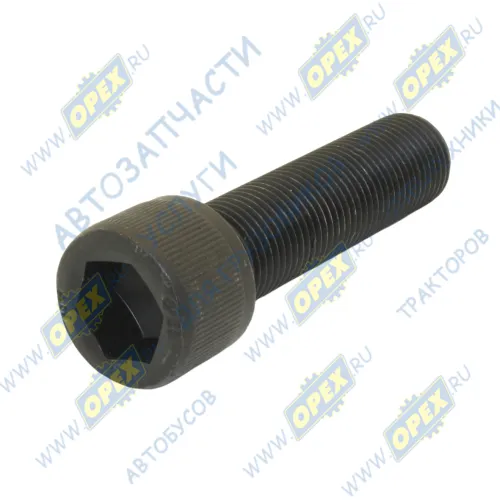 06.02191.2816 Болт С/И М16х60х1,5 Р=55 цилиндр. головка под внутрен. шестигр-к 14 крепления суппорта перед. моста 6х6 Shaanxi