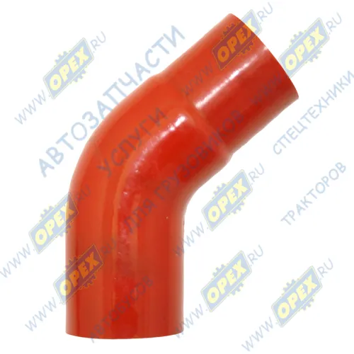 DZ93259535804 Шланг (патрубок) кривой (1 изг.) ф55х65/ф60х70 L=230 радиатора нижний Евро-2, WP10 Евро-3, F3000 Shaanxi1