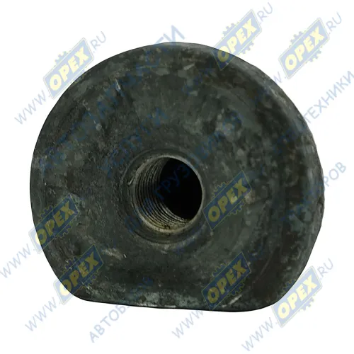 1106629200011 Палец резьбовой ф25х133 L1=126 М16х1,5 Р=18 плоск. голов. с лыской отв. М10х1 в сб. с гайкой рессоры передней FOTON 1069/задней 1099 Shaanxi1