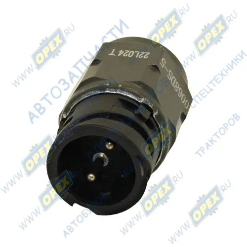 0068DS-5 Датчик включения заднего хода, включения КОМ М14х1,5 К=27 L=58 байонет 2 контакта (нового образца) Shaanxi1