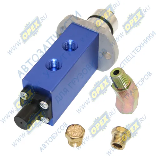 F99660 Клапан воздушный МАЗ (двойной, Н-образный, КПП-9JS135); SC99660 Shaanxi1