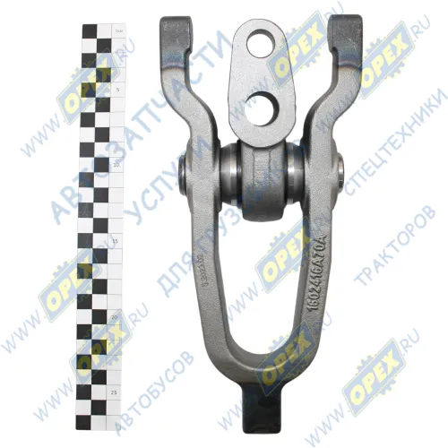 314-1601202 Вилка включения сцепления МАЗ (S=78 L=250 с опорой сб.КПП Китай) Shaft-Gear1