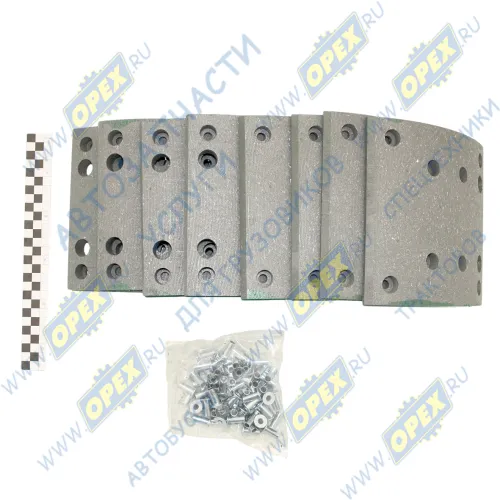 SP0410.0080 Накладка тормозная (410х183) МАЗ, MAN, RVI, MB MAN LCV (1970-2020), MB Actros MP2/MP3 (2002-2020); 0004211530 SIMPECO1