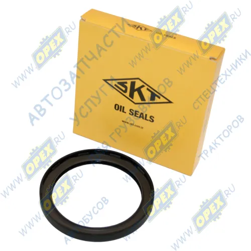 410457-FP Сальник (манжета) 100х125х12 правое вращение гидромуфты Камаз,выходного вала демульт.ЯМЗ,ТМЗ; с войлоком SKT