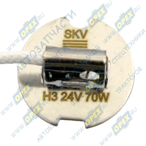 24703 Лампа накаливания 24V 70W; H3 (PK22s) DAF LCV (1970-2020), FRUEHAUF (1970-2020), KRONE (1970-2020), MAN Bus (1970-2020), RVI D (2013-2020), SCHMITZ (1 SKV2