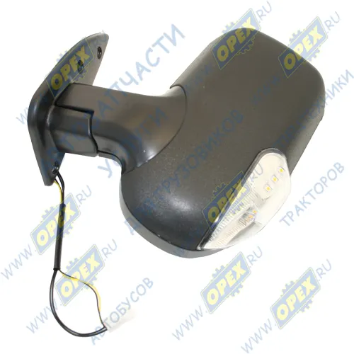 SKV-02-020-L Зеркало заднего вида наружное левое Газель Бизнес; (черный матовый,с обогревом и повторителем) SKV2