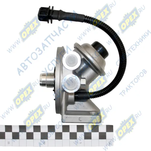 ST-CX 15030-2.1 Кронштейн (насос) крепления фильтра грубой очистки (фланец) МАЗ-4380, МАЗ-4370; (подводка СПРАВА) STAL2