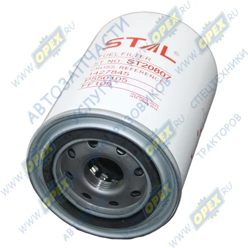 ST20807 Фильтр топливный навинчиваемый A=93 B=63 C=72 G=1-14 UNS H=171 Komatsu 600-311-8292,CAT 1R-0711, 1P-2299 H=170.0мм FREIGHTLINER (1970-2021), KENWORTH; ø63xø72xø93/140 1-14 UNS STAL1