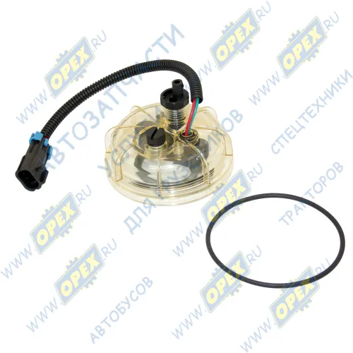 RK22616-02 Стакан (колба) сепаратора подогрев 24В (внутр. резьба); Racor серия 400/600 (R45/R60/R90 P/S/T) VOLVO B12 (1992-2020); (612630080205) STAL